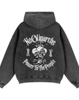 No Oligarchs Power to the People Hoodie Zip-Through Boxy Fleece Hoodie Zip-Through Boxy Hoodie