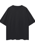 Asexual Pride Mad Rabbit Edition on Black Oversize Deep Drop Shoulder Tee Oversize Deep Drop Shoulder Tee - 190 GSM