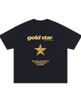 Gold Star Born Gay & Getting Gayer Everyday Pride Size Inclusive Oversize Tee Size Inclusive Oversize Tee