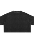 Poly, Kinky and Queer Pride Live your Life on front of Snow Washed Crop Top Snow Washed Crop Top