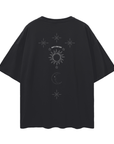 What's your sign? Quintessential Queer flirting Question LGBTQIA+ Pride Oversize Deep Drop Shoulder Tee Oversize Deep Drop Shoulder Tee - 190 GSM