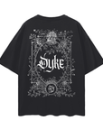 Dyke Pride Shirt Memento Mori Fashion Black Oversize Deep Drop Shoulder Tee Oversize Deep Drop Shoulder Tee - 190 GSM