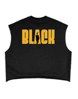 Black Cat Club Black Pride French Terry Boxy Tank Top