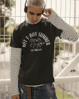 Hot T Boy Summer Live your Life Trans Pride Black Relaxed Fit T-shirt Relaxed Fit T-Shirt