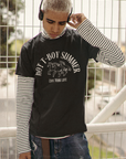 Hot T Boy Summer Live your Life Trans Pride Black Relaxed Fit T-shirt Relaxed Fit T-Shirt