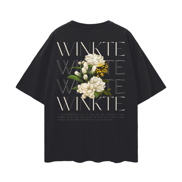 Winkte Two-Spirit Pride Shirt Lakota Nation Black Oversize Deep Drop Shoulder Tee Oversize Deep Drop Shoulder Tee - 190 GSM