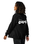 Open for Collaboration Groovy Typography for People with Pride Black heavy blend zip hoodie Heavy Blend Zip Hoodie
