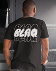 BlaQ Pride Bubble Letter Intersectional Pride T-Shirt Oversize Deep Drop Shoulder Tee Oversize Deep Drop Shoulder Tee - 190 GSM