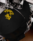 Big Zaddy Embroidered Hat Pride Gear Black and Yellow Trucker Cap