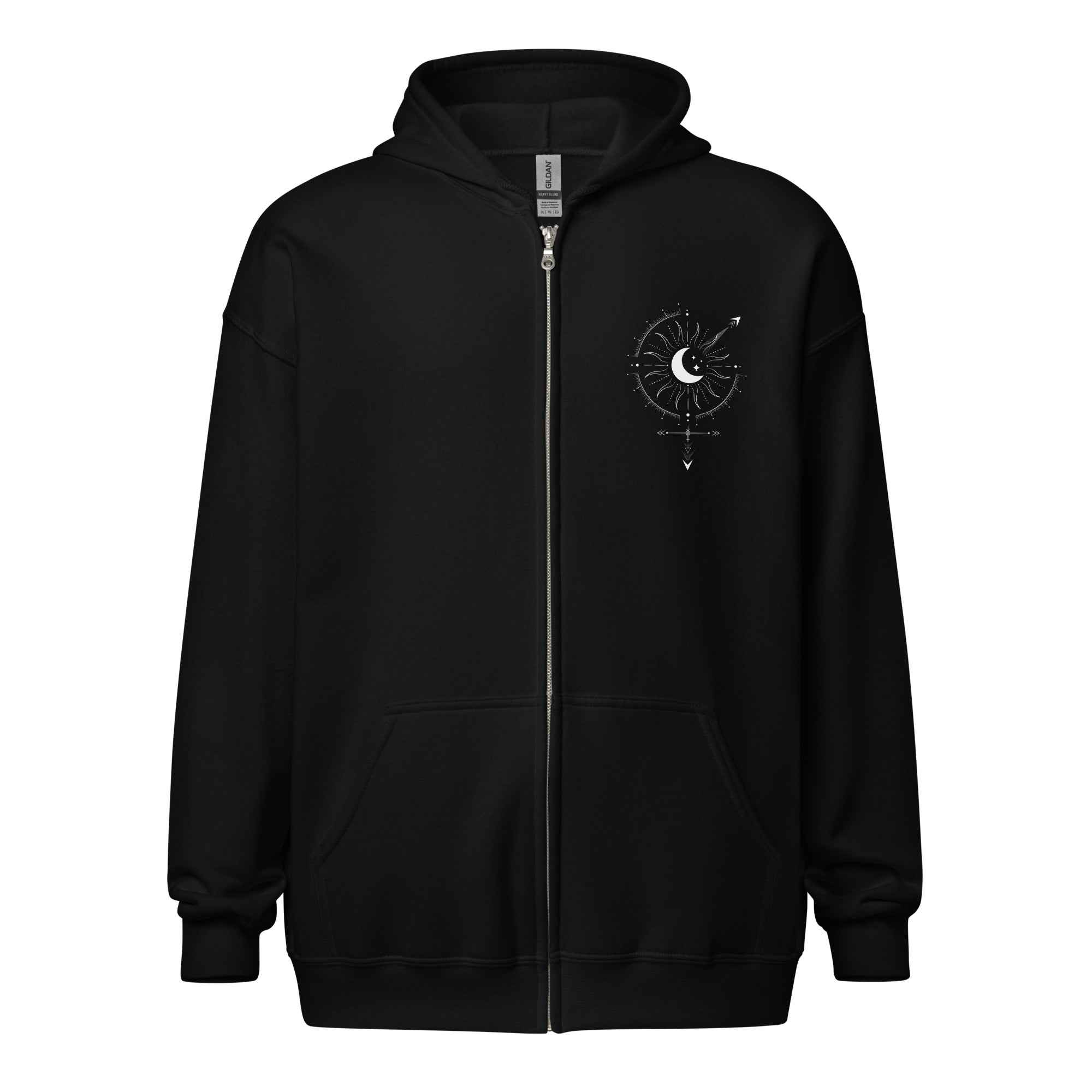 Bi-Gender Symbol Sweatshirt Intersex Pride heavy blend zip hoodie Heavy Blend Zip Hoodie