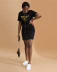Black and Yellow Protest Tee Rebellion is in my Roots Relaxed Fit T-Shirt Relaxed Fit T-Shirt