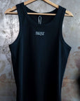 Brat Pride Tank Minimal on front of Black High Performance Tank Top High Performance Tank Top