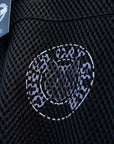 Queer Cat Club Queer Pride on Black Mesh Tee See-through Boxy Net T-shirt See-through Boxy Net T-Shirt