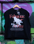 Fabulous & Free Unicorn Pride Tank LGBTQIA+ Pride Black French Terry Boxy Tank Top French Terry Boxy Tank Top