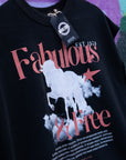 Fabulous & Free Unicorn Pride Tank LGBTQIA+ Pride Black French Terry Boxy Tank Top French Terry Boxy Tank Top