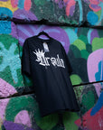 Ursula Spray Paint Crown Graphic Tee Lesbian Pride T-Shirt Black Oversize Deep Drop Shoulder Tee Oversize Deep Drop Shoulder Tee - 190 GSM