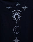 What's your sign? Queer Flirting Back Celestial Design LGBTQIA+ Pride Black Relaxed Fit Tank Top Relaxed Fit Sleeveless Tank Top
