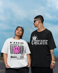 Chicane Graphic Tee Gender Diverse Mexican American Pride Brown Pride Streetwear Style Oversize Deep Drop Shoulder Tee - 190 GSM