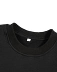The Bear Brotherhood Graphic Gay Pride Vintage Style on Front of Black French Terry Boxy Tank Top