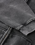 No Tyrants No Billionaires Protest Hoodie Zip-Through Boxy Fleece Hoodie Zip-Through Boxy Hoodie