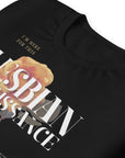 Lesbian Renaissance Graphic Tee Sapphic Pride T-Shirt Black Relaxed Fit T-Shirt Relaxed Fit T-Shirt