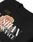 Lesbian Renaissance Graphic Tee Sapphic Pride T-Shirt Black Relaxed Fit T-Shirt