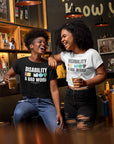 Disability is NOT a bad word Little People Pride Black Seamless Mini Tee Seamless Mini Tee