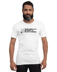 Disability is not a bad word Disability Pride Tee White Relaxed fit T-shirt Relaxed Fit T-Shirt