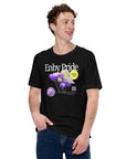 Enby Pride NonBinary Pride Flag Colored Flower Design on Relaxed Fit T-shirt