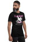 Fagalicious & Free Graphic Tee Black Pink Pegasus Bisexual Pride Relaxed Fit T-shirt Relaxed Fit T-Shirt