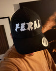 Feral Hat Queer Pride Punk Alphabet Embroidered Retro Trucker Cap Retro Trucker Hat