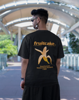 Fruitcake Gay Pride T-Shirt Banana Lover Typography Oversize Deep Drop Shoulder Tee Oversize Deep Drop Shoulder Tee - 190 GSM