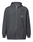 Genderqueer Pride and NonBinary Pride Gender Symbol Sweatshirt heavy blend zip hoodie Heavy Blend Zip Hoodie
