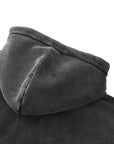 Enby Memento Mori Non Binary Pride Zip-Through Boxy Fleece Hoodie Zip-Through Boxy Hoodie