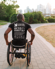How to be a Disability Ally Graphic Tee Disability Pride on Black Oversize Deep Drop Shoulder Tee Oversize Deep Drop Shoulder Tee - 190 GSM