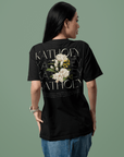 Kathoey Pride T-Shirt Thailand Third Gender Pride Oversize Deep Drop Shoulder Tee Oversize Deep Drop Shoulder Tee - 190 GSM