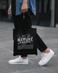 Nature is Asexual Carrying Bag Environmentally Friendly Pride Accessory Tote Bag Eco Tote