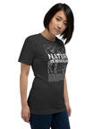 Nature is Bisexual Pride T-Shirt Graphic on front of Relaxed Fit T-Shirt