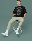 Neurodivergent and Demisexual Graphic Tee Disability Pride Streetwear Oversize Deep Drop Shoulder Tee - 190 GSM