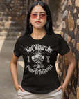 No Oligarchs Gothic Protest Tee Power to the People Black Relaxed Fit T-Shirt Relaxed Fit T-Shirt