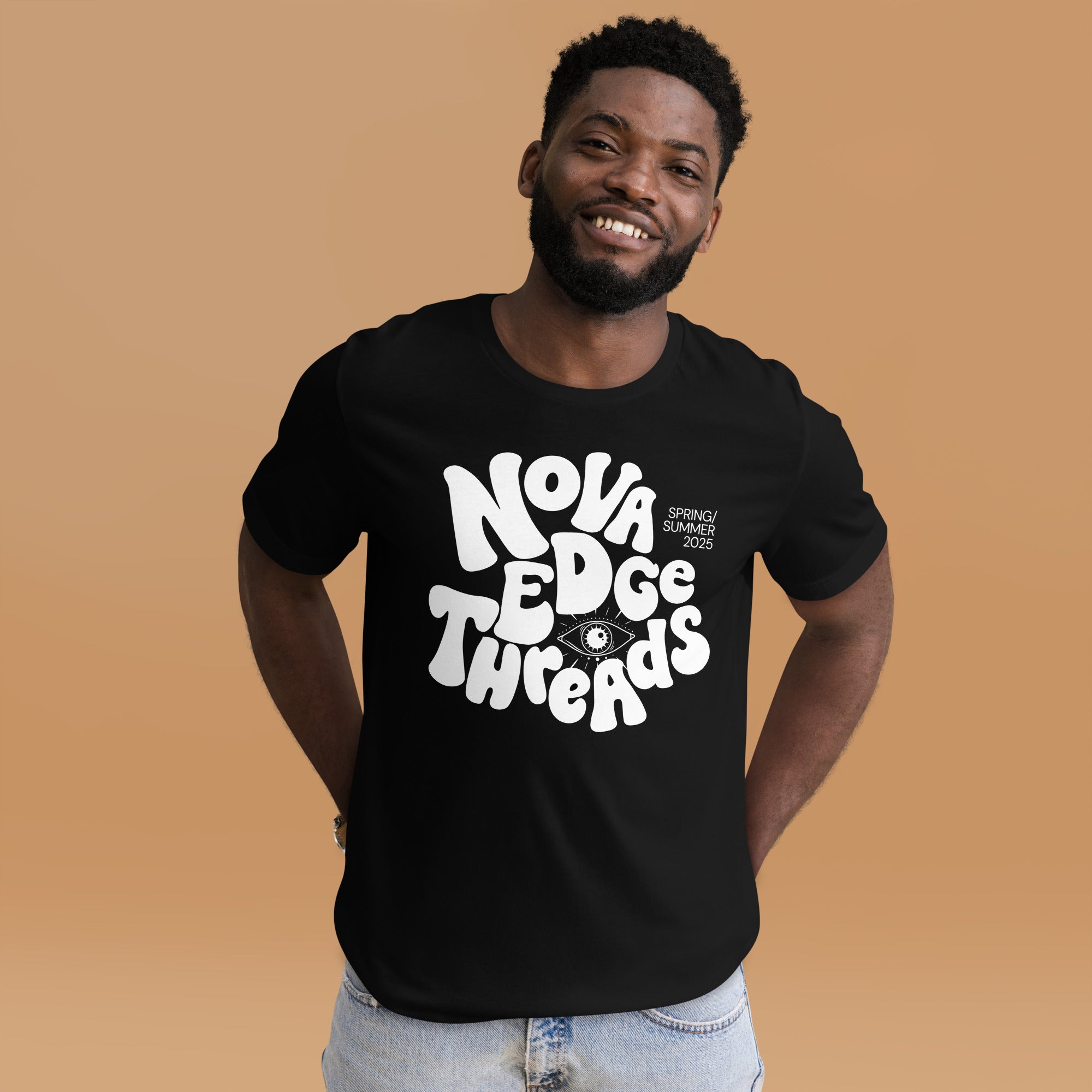 ENFOLD DECORATIVE WAVE T－SHIRT BLACK Var black T-shirt with lightning print - Buy Online | Terranova