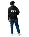 Open for Collaboration Groovy Typography for People with Pride Black heavy blend zip hoodie Heavy Blend Zip Hoodie