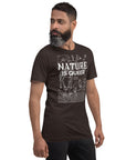 Nature is Queer Graphic Tee LGBTQIA+ Pride Plants & Animals Relaxed Fit T-Shirt