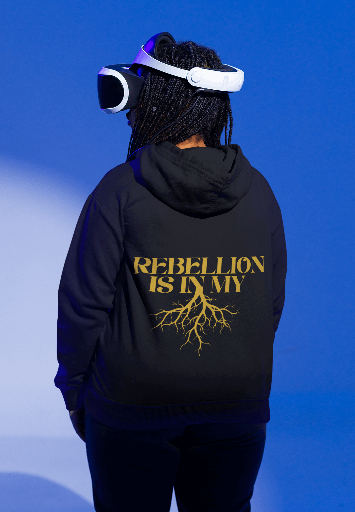Rebellion is in my Roots Protest Comfortable Sweatshirt Black heavy blend zip hoodie Heavy Blend Zip Hoodie