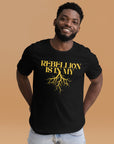 Black and Yellow Protest Tee Rebellion is in my Roots Relaxed Fit T-Shirt Relaxed Fit T-Shirt