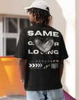 SGL Streetwear Graphic Tee Same-Gender Loving Black Pride T-Shirt Oversize Deep Drop Shoulder Tee - 190 GSM