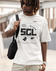 ASL Graphic Tee Streetwear Y2K Inspired Disability Pride T-Shirt Oversize Deep Drop Shoulder Tee - 190 GSM