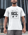 SGL Pride T-Shirt Same Gender Loving Black Pride White Oversize Deep Drop Shoulder Tee Oversize Deep Drop Shoulder Tee - 190 GSM