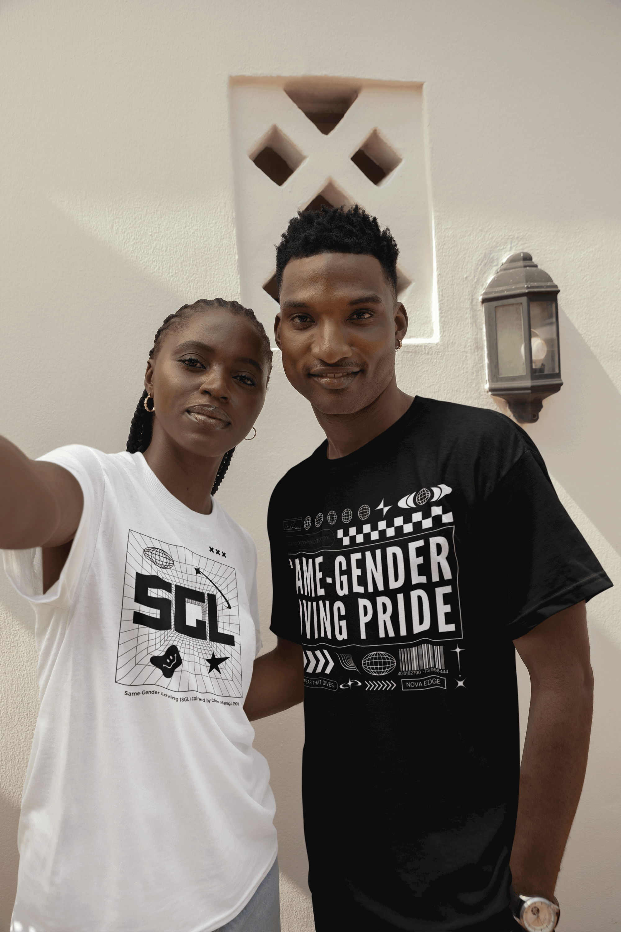 Same Gender Loving Pride Shirt Streetwear Inspired Black Oversize Deep Drop Shoulder Tee Oversize Deep Drop Shoulder Tee - 190 GSM