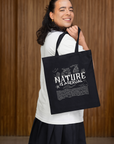 Nature is Asexual Carrying Bag Environmentally Friendly Pride Accessory Tote Bag